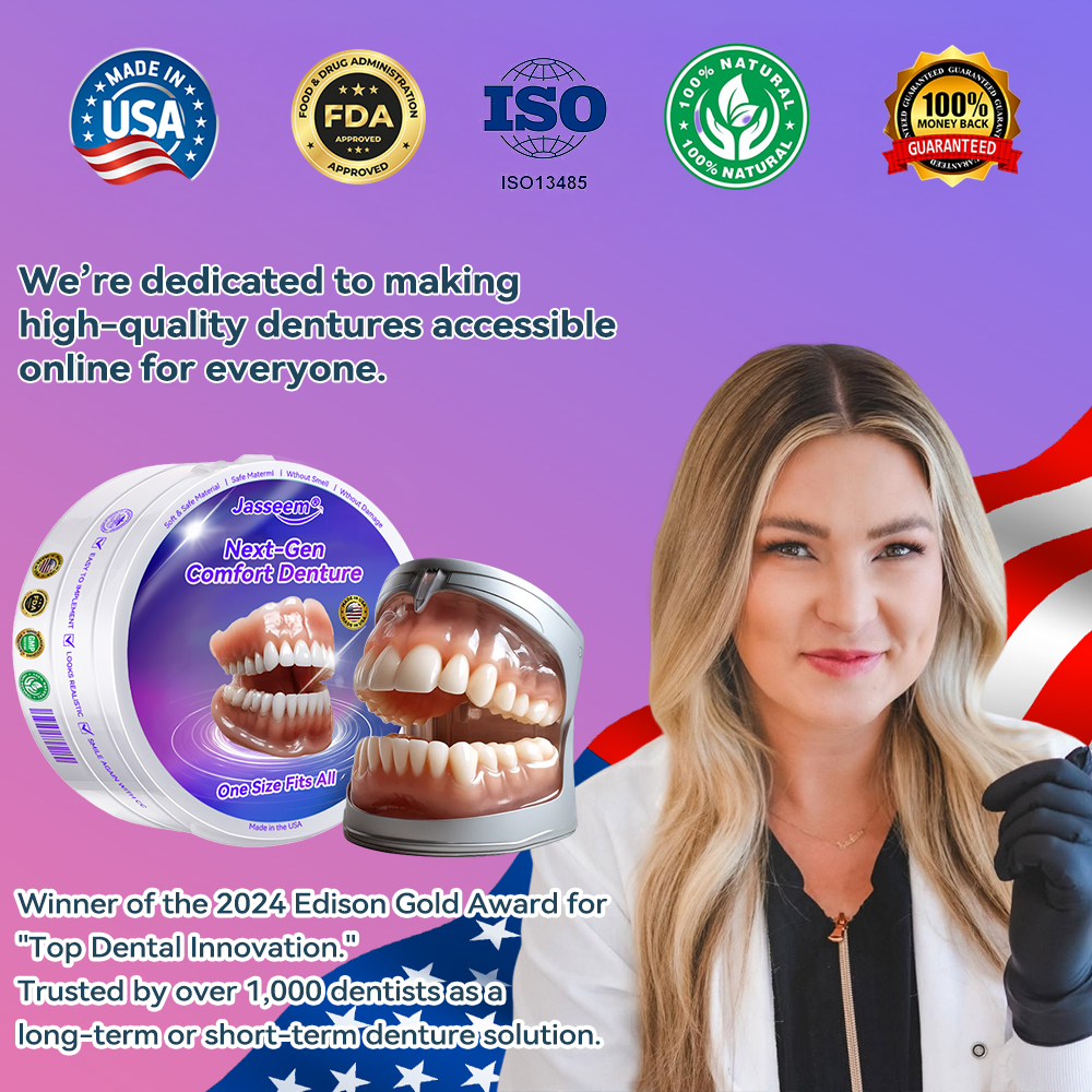 ๐๐๐ฌ๐ฌ๐๐๐ฆยฎ Latest Premium Comfort Dentures๐ (High-End Dentures, Easy to Wear - Limited Time 70% Discount)