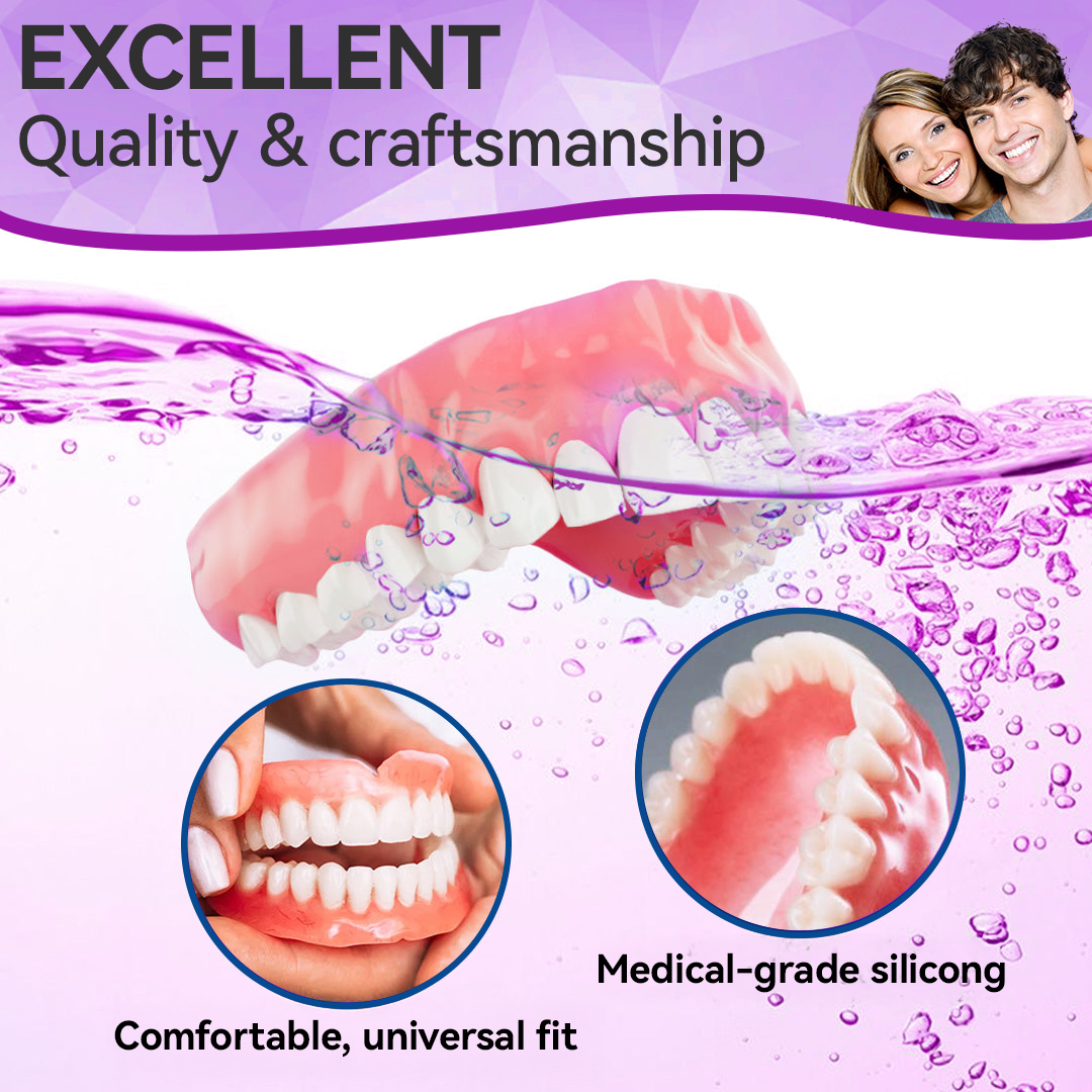 𝐉𝐚𝐬𝐬𝐞𝐞𝐦® Latest Premium Comfort Dentures🎁 (High-End Dentures, Easy to Wear - Limited Time 70% Discount)