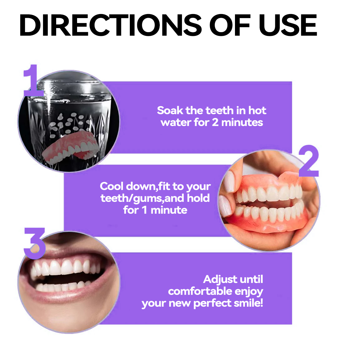 𝐉𝐚𝐬𝐬𝐞𝐞𝐦® Latest Premium Comfort Dentures🎁 (High-End Dentures, Easy to Wear - Limited Time 70% Discount)